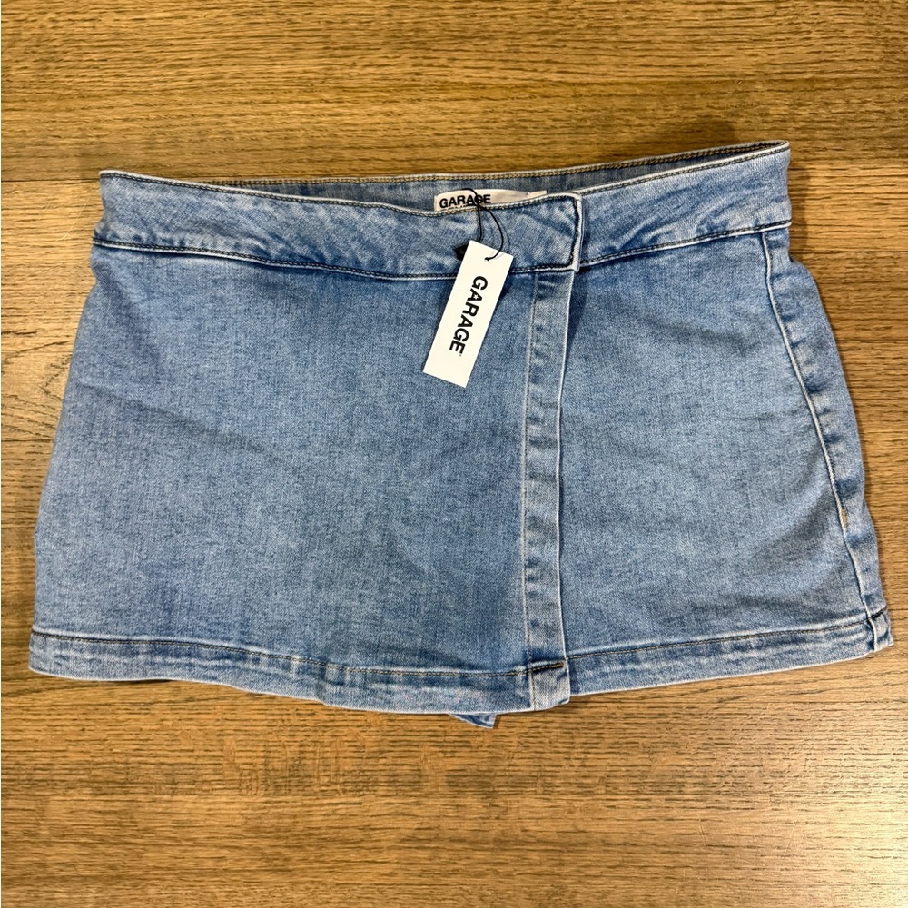 New Garage Wrap Mini Skort-Size Large